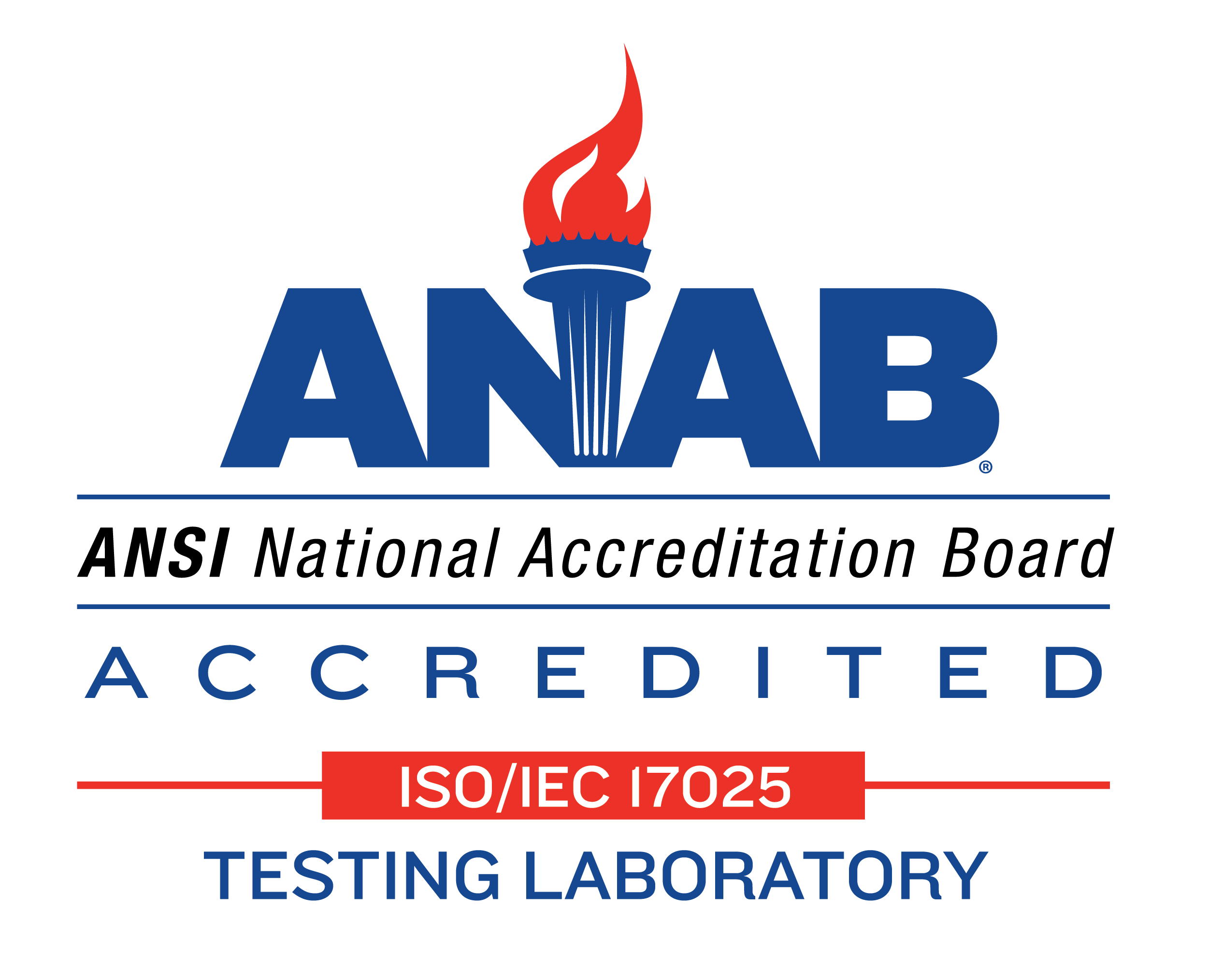 ANAB accredited logo